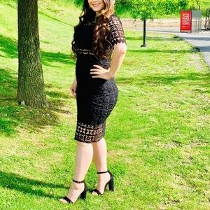 Black Lace Dress! 🖤
